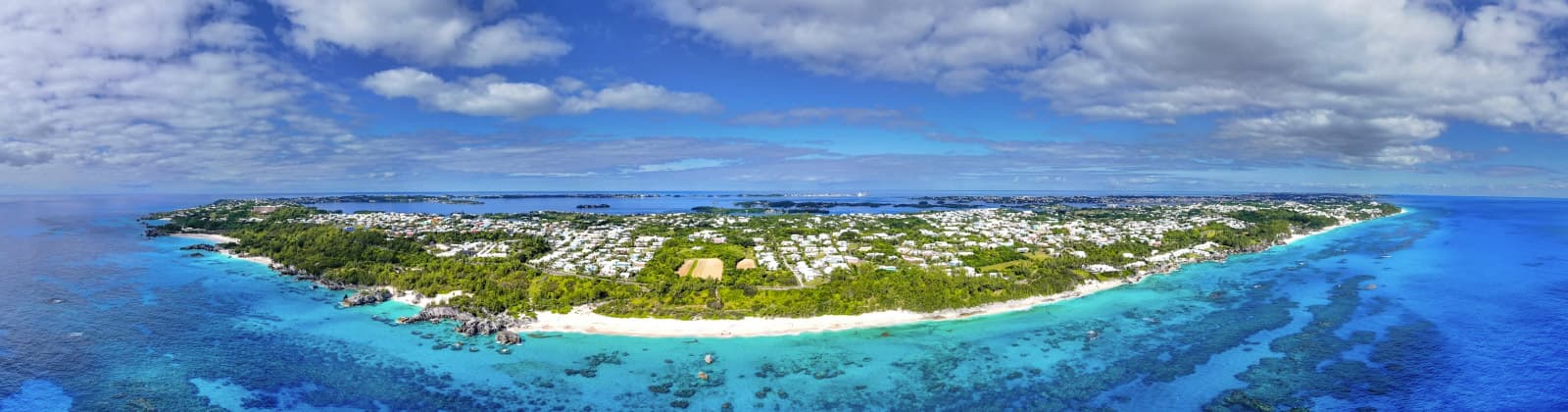 Airplane wing above clouds