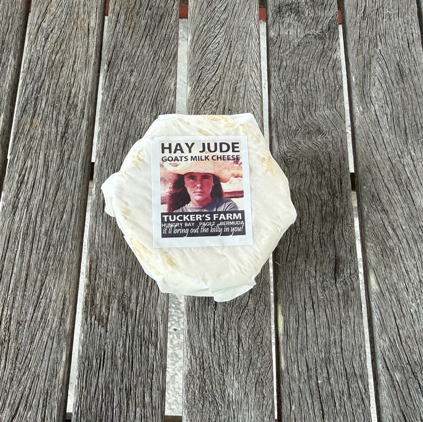 Hay Jude Goat Cheese image